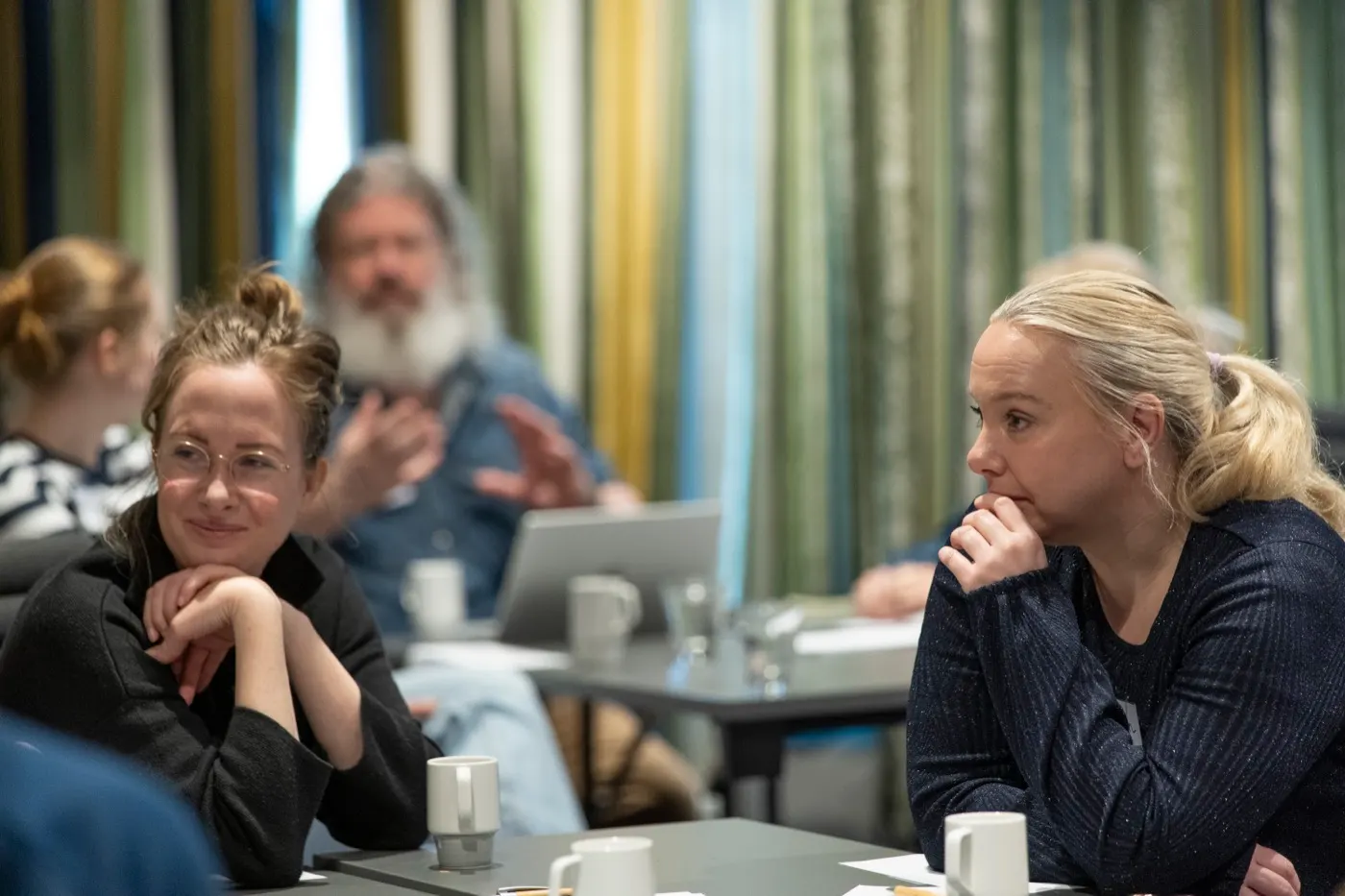 Kristina Edman og Torgeir Waterhouse på fagdagene for 113-prosjektet i Førde